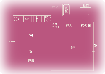 本館「風間」間取り図